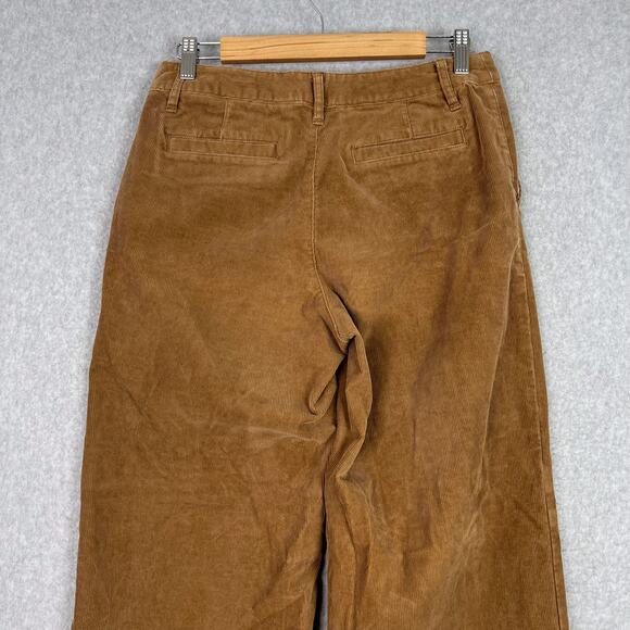 MUJI Brown Corduroy Straight Leg Pants Size Medium - Picture 6 of 15